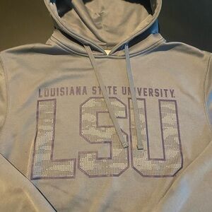 LSU Gray Hoodie (S)